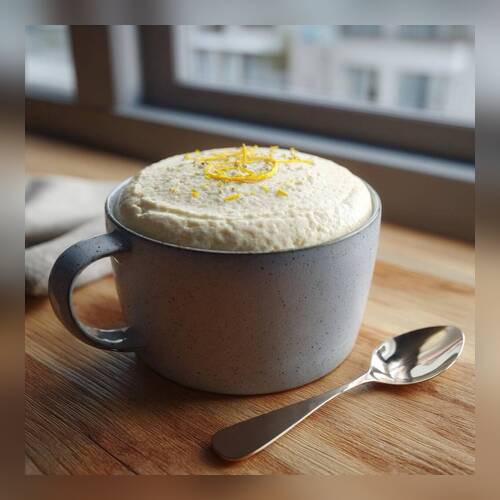 Протеиновый чизкейк в кружке (быстро, без духовки)